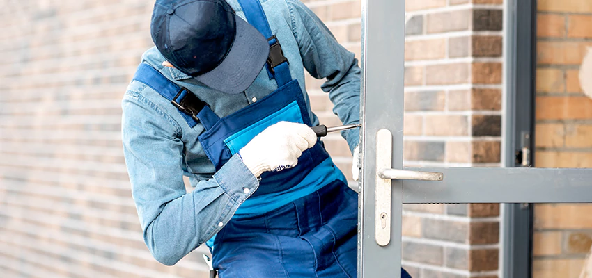 Pivot Storefront Door Locks Installation in Cathedral City, California