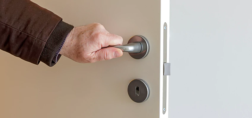 Restroom Locks Privacy Bolt Installation in Cathedral City, California